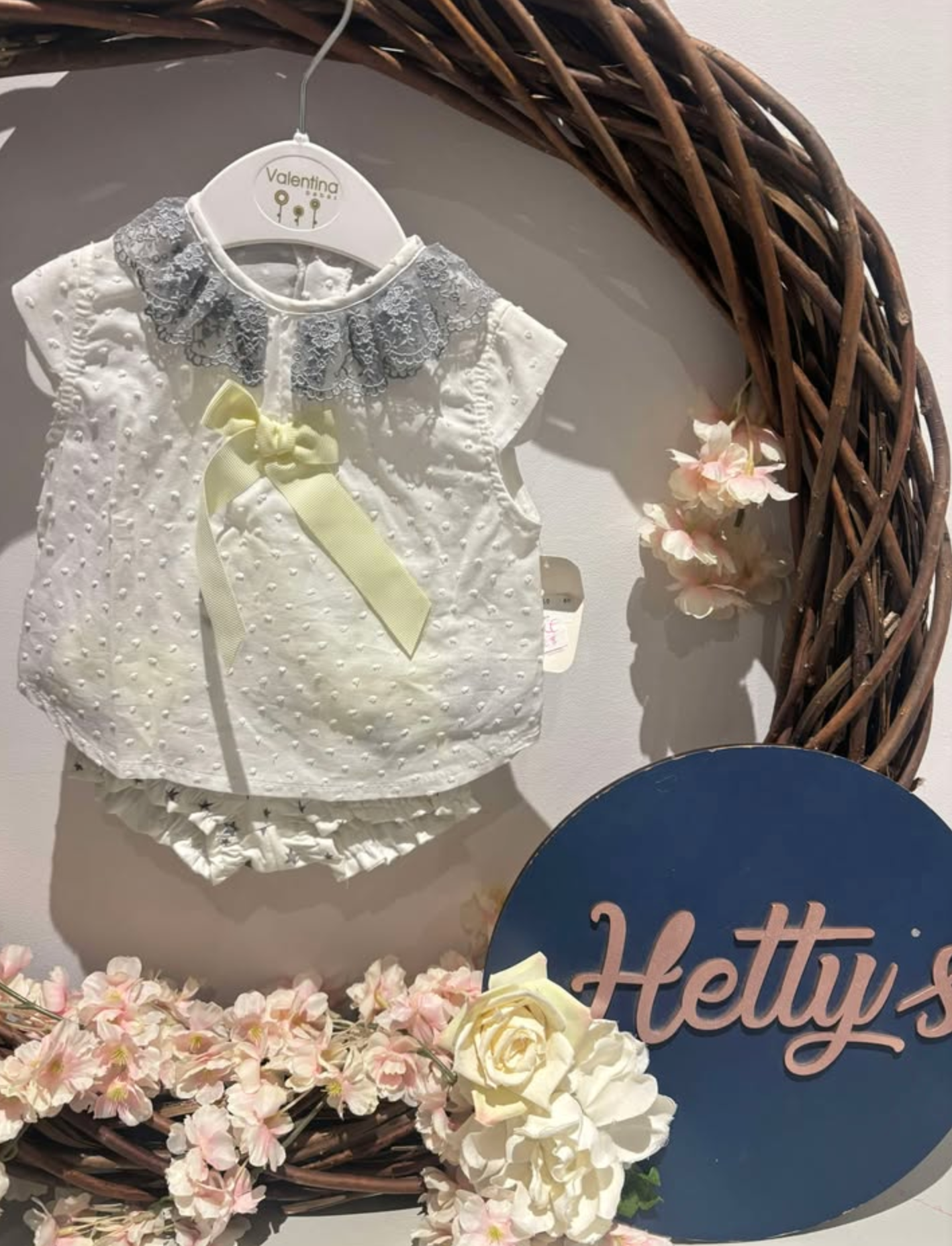 Valentina Grey & Lemon Two Piece