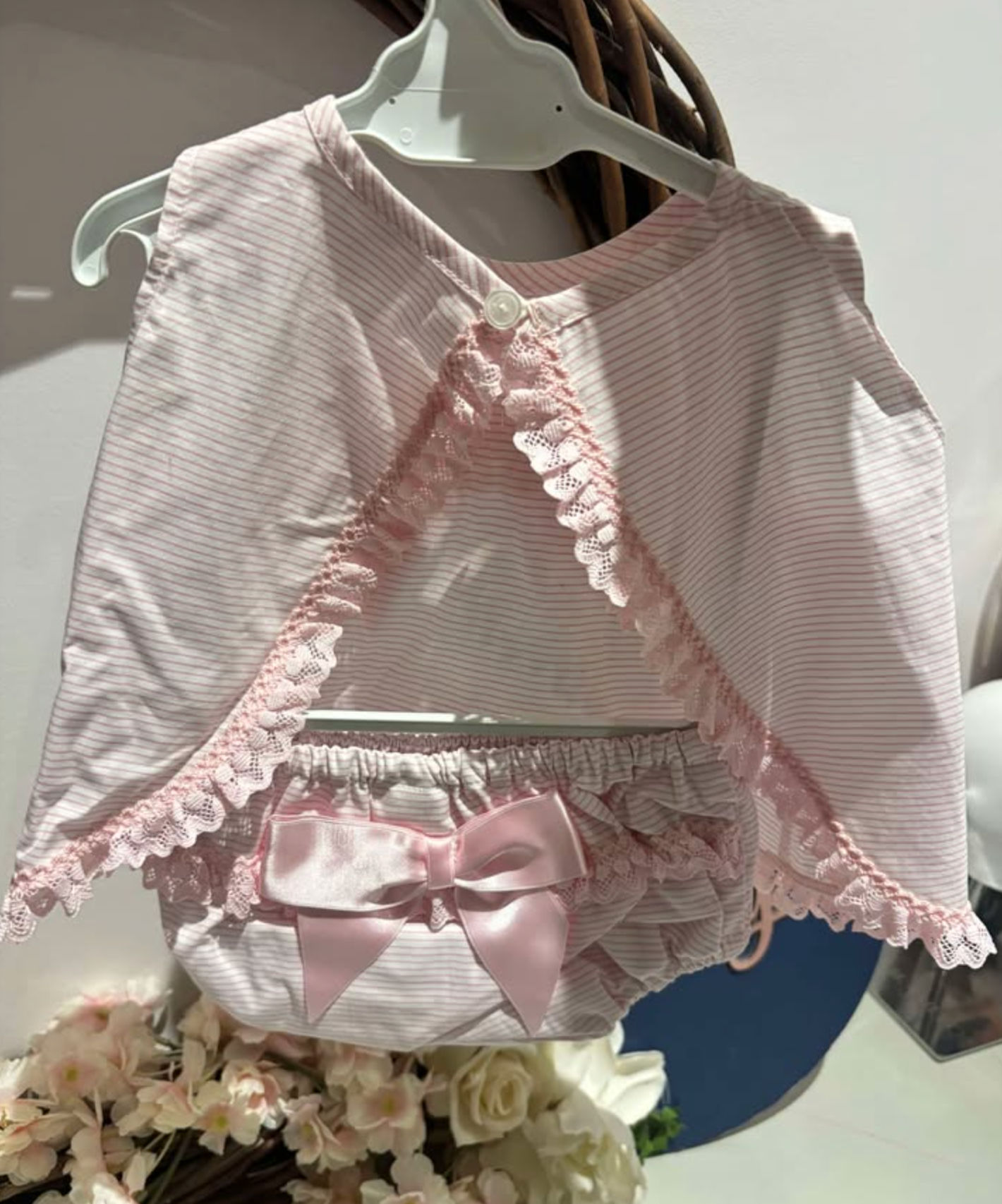 WM Pink Jam Pants with Bow
