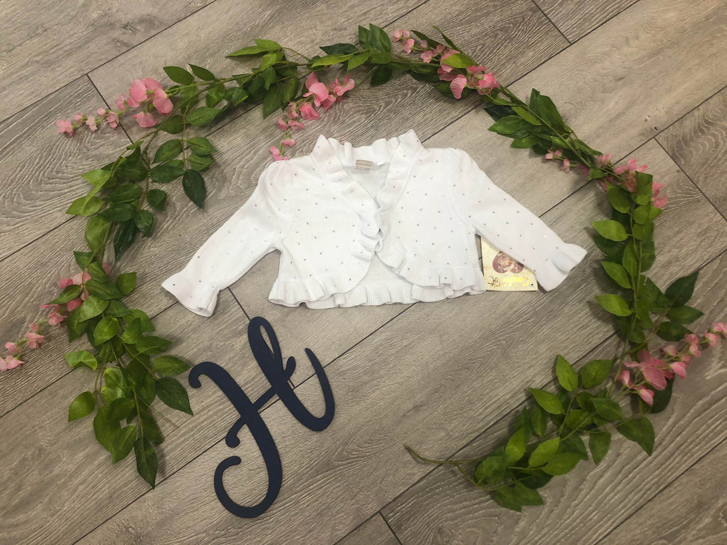 Deena Diamante Cardigan - Hetty's Baby Boutique