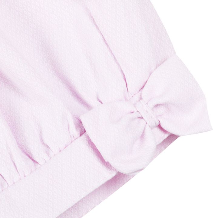 Pretty Originals Pink Rocking Horse Smock Bloomer Set
