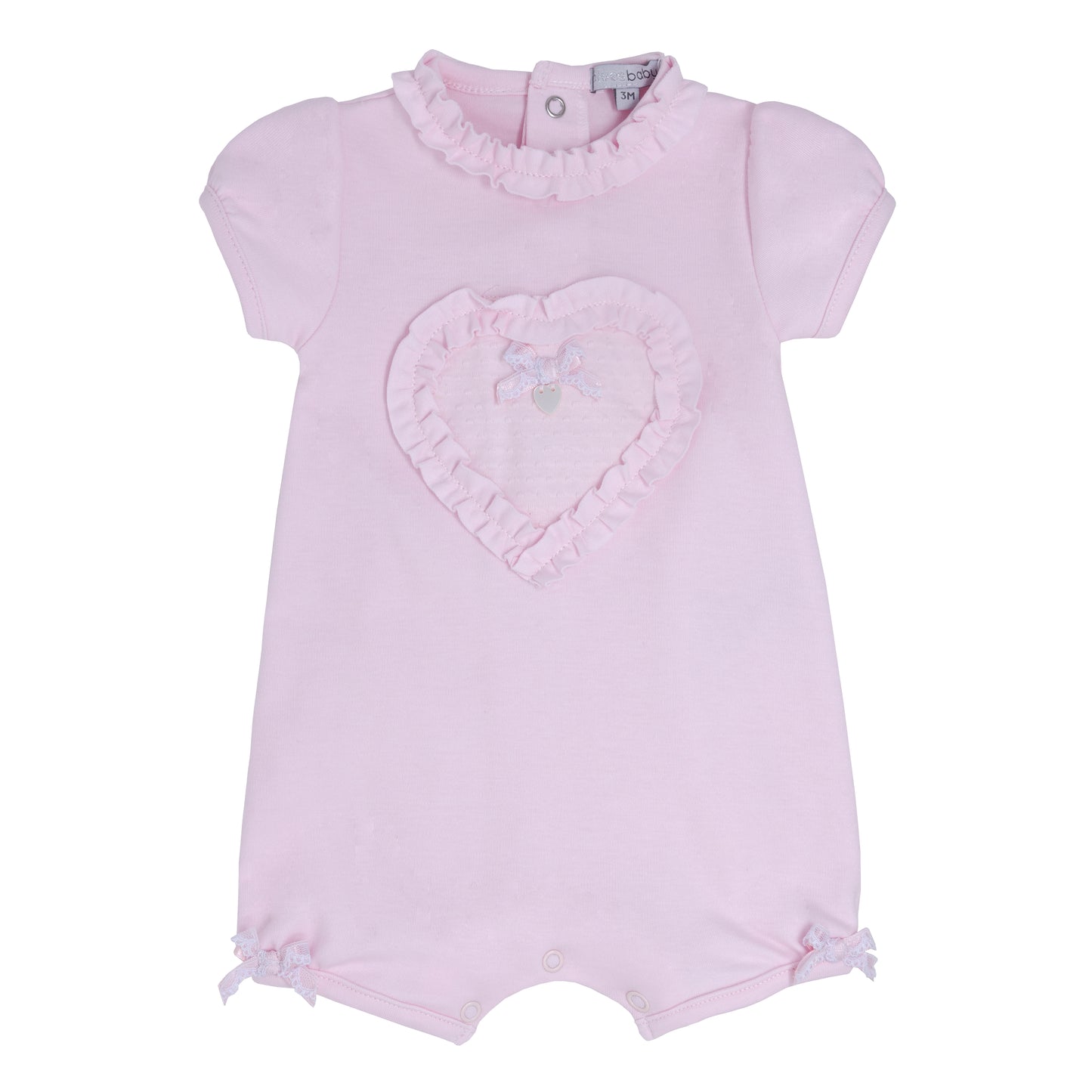 Blues Baby Heart Frill Romper