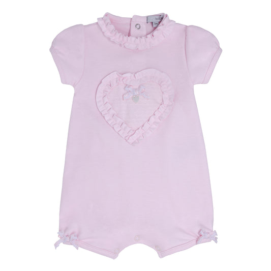 Blues Baby Heart Frill Romper