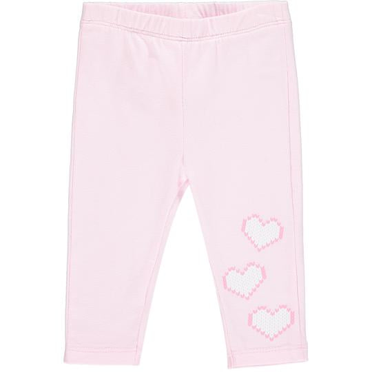 Little A Adeline Peplum Heart Leggings Set