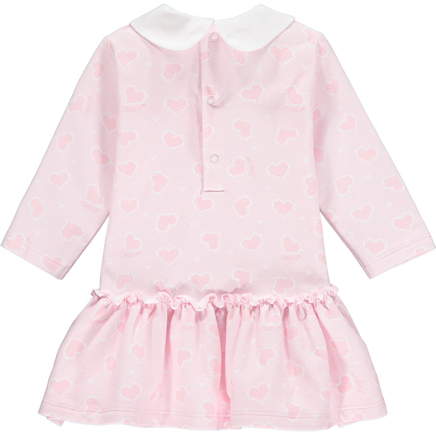 Little A Augustina Pink Hearts Dress