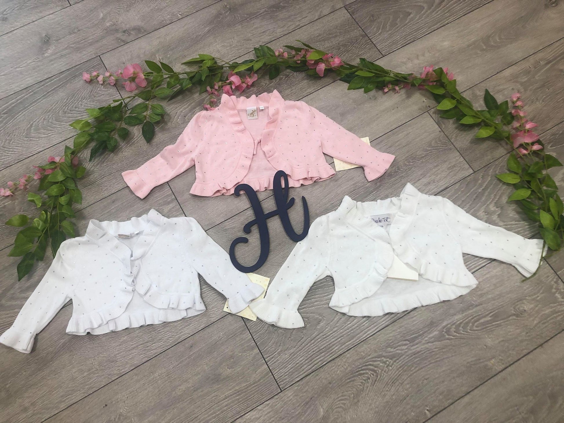 Deena Diamante Cardigan - Hetty's Baby Boutique