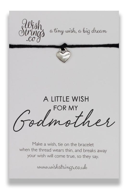 Godmother Wish String Bracelet - Hetty's Baby Boutique