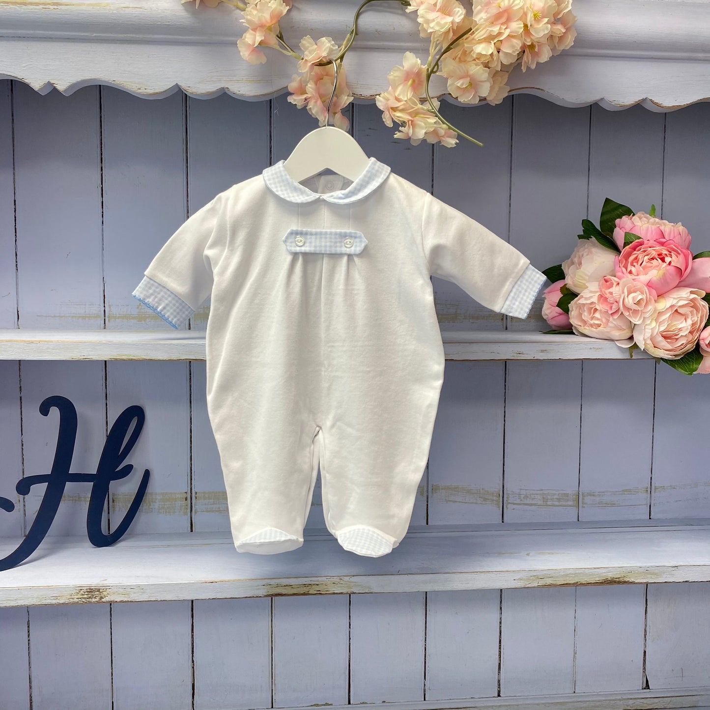 white collared outfit baby 
