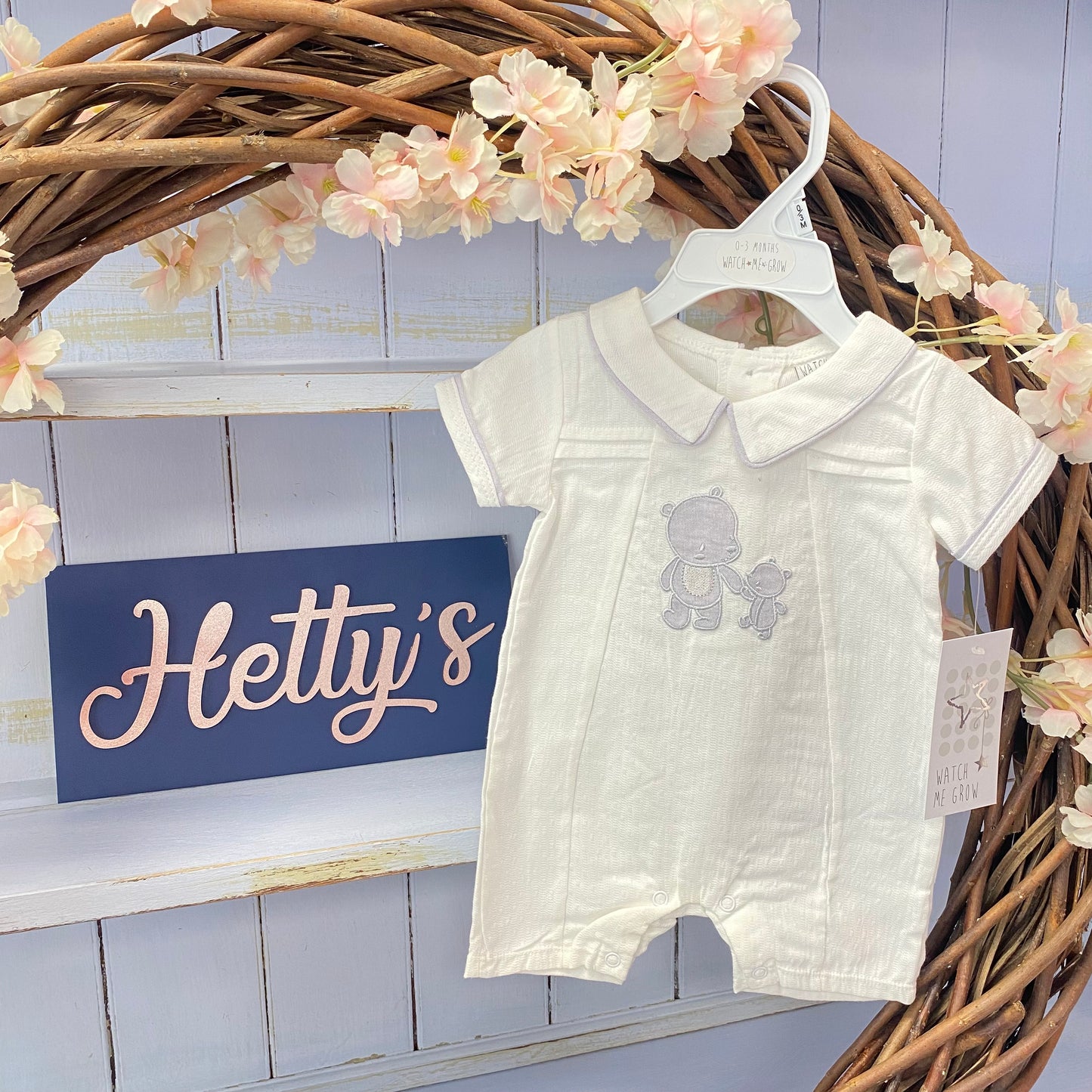 Unisex Bear Romper