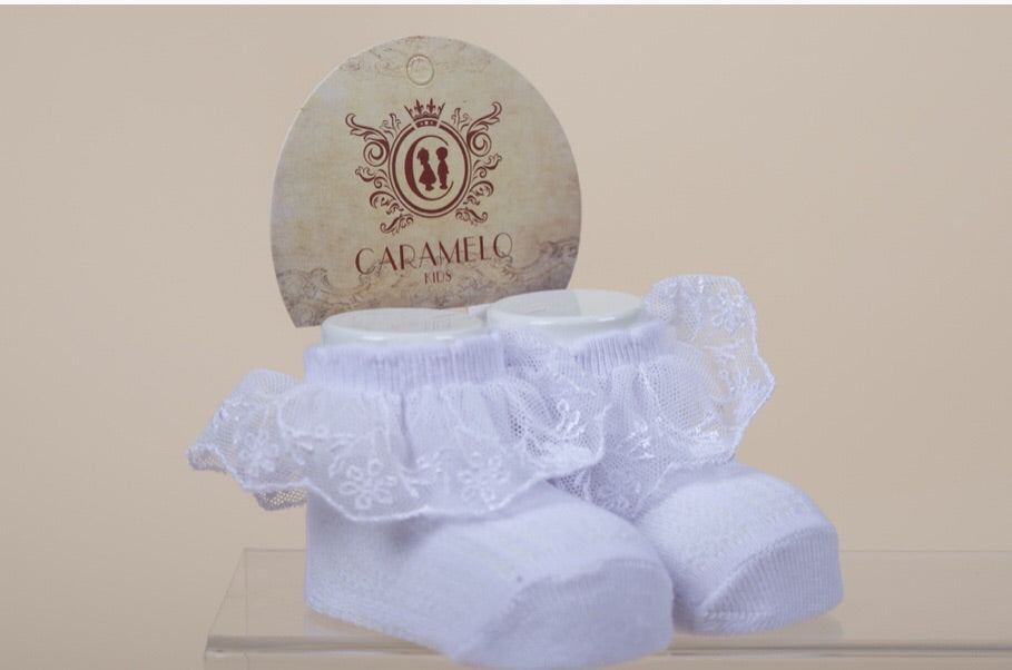 Caramelo Frilly Socks - Hetty's Baby Boutique
