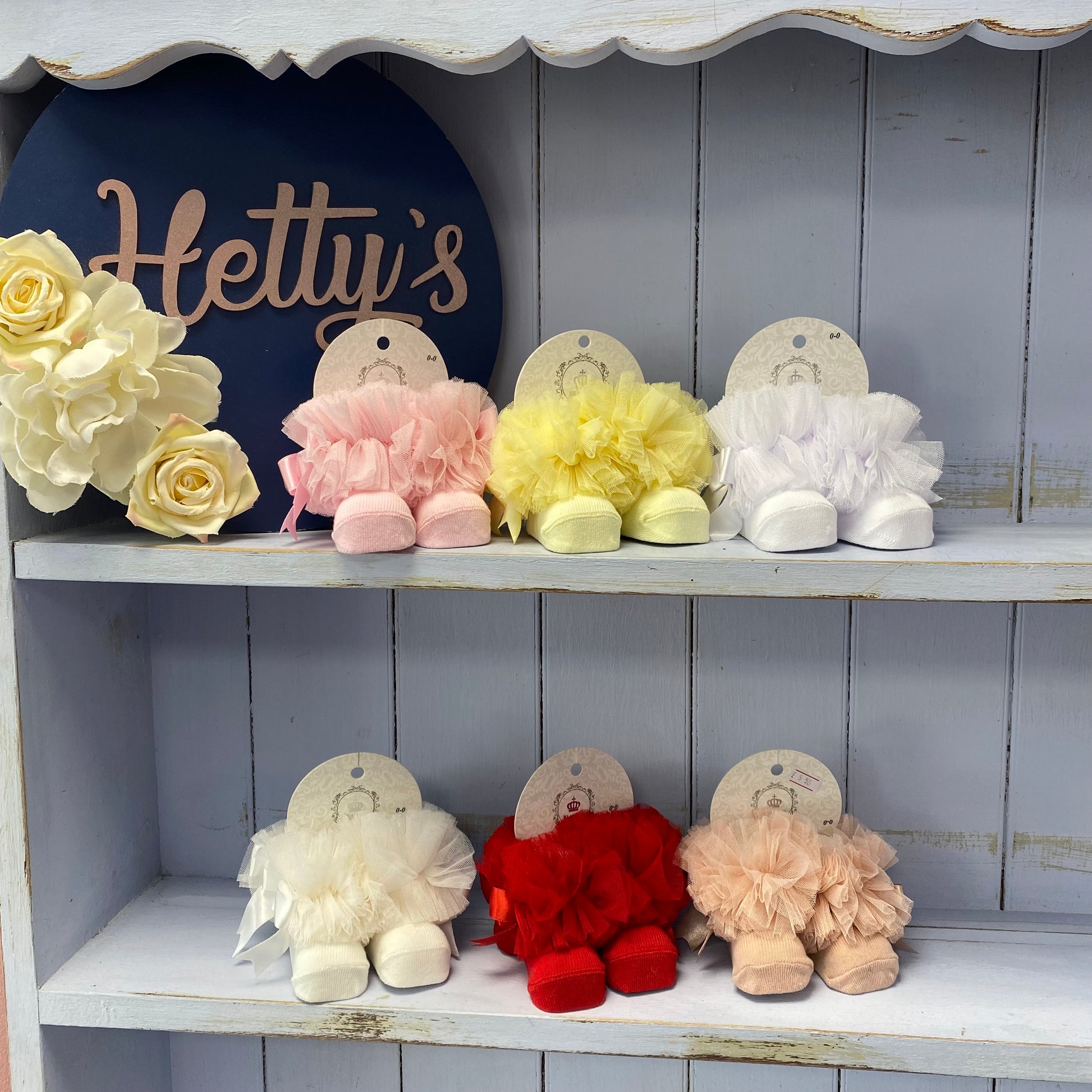 “Milly” Tutu Ankle Socks - Hetty's Baby Boutique