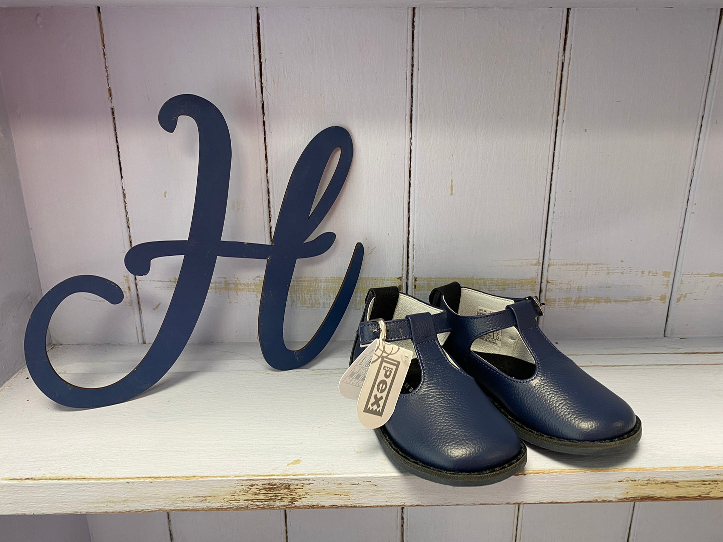 Navy PEX Stef luxury shoe