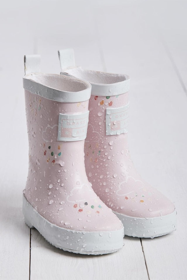 Luxury Boutique Pastel Colour Changing Wellies - Hetty's Baby Boutique