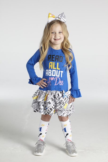 Ariana Dee Gazette Shelby Frill Dress